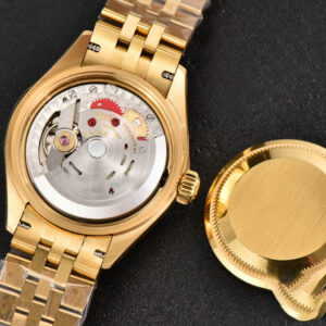 DateJust 28MM Ladies WF YG Diamond Gold Dial Diamond Marker Jubilee Bracelet A2236 - Image 13