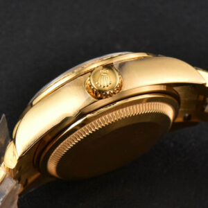 DateJust 28MM Ladies WF YG Diamond Gold Dial Diamond Marker Jubilee Bracelet A2236 - Image 44
