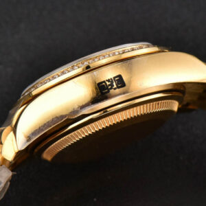 DateJust 28MM Ladies WF YG Diamond Gold Dial Diamond Marker Jubilee Bracelet A2236 - Image 45