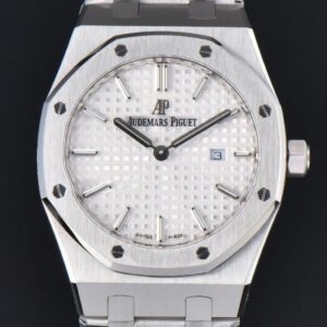 Royal Oak Ladies 67650ST 33mm ZF SS White Dial SS Bracelet Quartz