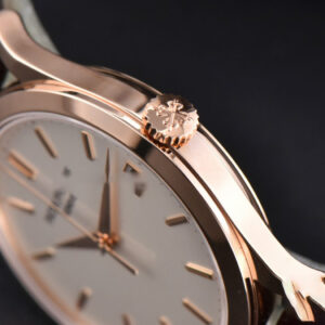 Calatrava 5296R RG 38mm ZF Ivory Dial Brown Leather Strap 324CS - Image 6