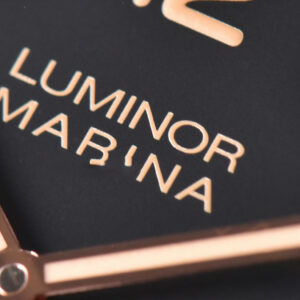 PAM661 Luminor Carbotech Automatic VSF 44mm Black Dial Leather Strap P9010 - Image 2