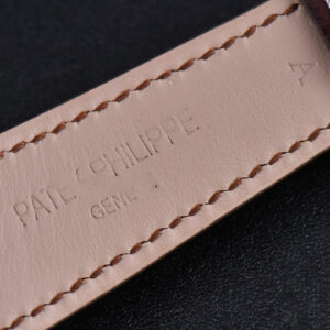 Calatrava 5296R RG 38mm ZF Ivory Dial Brown Leather Strap 324CS - Image 10