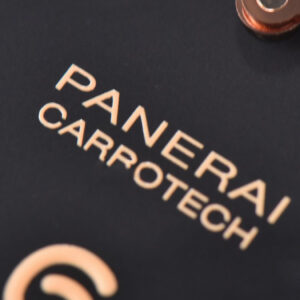 PAM661 Luminor Carbotech Automatic VSF 44mm Black Dial Leather Strap P9010 - Image 4