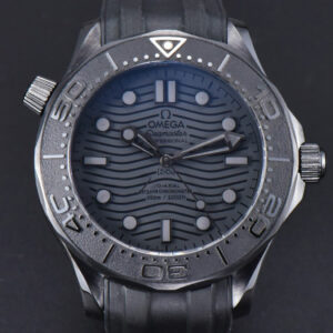 Seamaster Diver 300M Ceramic Nekton ORF 43.5MM Black Dial Rubber Strap A8806