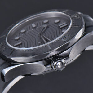 Seamaster Diver 300M Ceramic Nekton ORF 43.5MM Black Dial Rubber Strap A8806 - Image 6