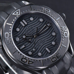 Seamaster Diver 300M Ceramic Nekton ORF 43.5MM Black Dial Rubber Strap A8806 - Image 7