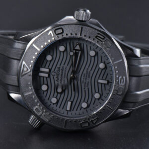 Seamaster Diver 300M Ceramic Nekton ORF 43.5MM Black Dial Rubber Strap A8806 - Image 8