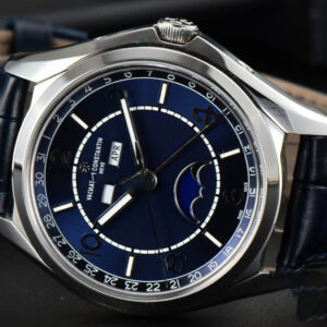 Fiftysix Complete Calendar SS 40mm ZF Blue Dial Blue Leather Strap A2460 - Image 6