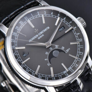 Traditionnelle 4010T MXF 41MM Gray Dial Black Leather strap A2460QCL - Image 4