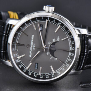 Traditionnelle 4010T MXF 41MM Gray Dial Black Leather strap A2460QCL - Image 5