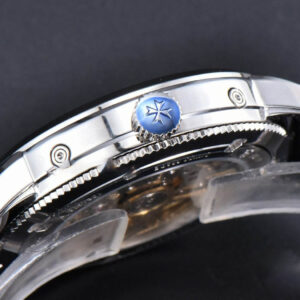 Traditionnelle 4010T MXF 41MM Gray Dial Black Leather strap A2460QCL - Image 6