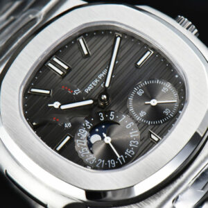 Nautilus 5712 40MM PPF Full Function Gray Dial SS Bracelet A240 V1 - Image 6