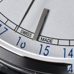 Traditionnelle 4010T MXF 41MM White Dial Blue Leather strap A2460QCL - Image 9