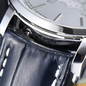 Traditionnelle 4010T MXF 41MM White Dial Blue Leather strap A2460QCL - Image 11