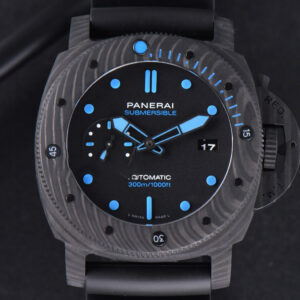 PAM1616 Carbotech VSF 47mm Best Edition on Blue Logo Black Rubber Strap P.9000 Super Clone V3