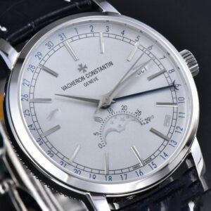Traditionnelle 4010T MXF 41MM White Dial Blue Leather strap A2460QCL - Image 13