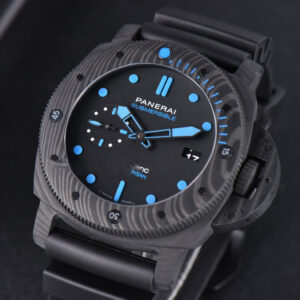 PAM1616 Carbotech VSF 47mm Best Edition on Blue Logo Black Rubber Strap P.9000 Super Clone V3 - Image 4