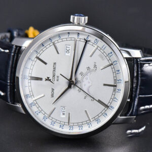 Traditionnelle 4010T MXF 41MM White Dial Blue Leather strap A2460QCL - Image 14