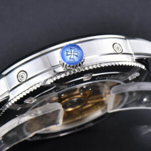 Traditionnelle 4010T MXF 41MM White Dial Blue Leather strap A2460QCL - Image 15