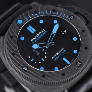 PAM1616 Carbotech VSF 47mm Best Edition on Blue Logo Black Rubber Strap P.9000 Super Clone V3 - Image 9
