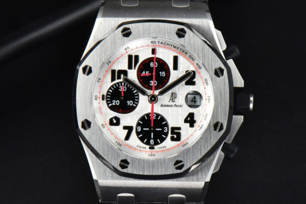 Royal Oak Offshore 42mm JF Ultimate Edition ‘Panda’ Black Leather Strap A7750 V3