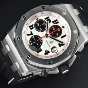 Royal Oak Offshore 42mm JF Ultimate Edition ‘Panda’ Black Leather Strap A7750 V3 - Image 4