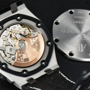Royal Oak Offshore 42mm JF Ultimate Edition ‘Panda’ Black Leather Strap A7750 V3 - Image 23