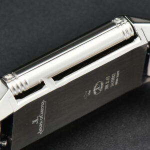 Reverso One 3288420 Real Diamond 20mm IMF White Moissanite Blue Leather Strap Swiss Quartz - Image 9