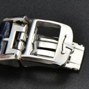 Reverso One 3288420 Real Diamond 20mm IMF White Moissanite Blue Leather Strap Swiss Quartz - Image 10