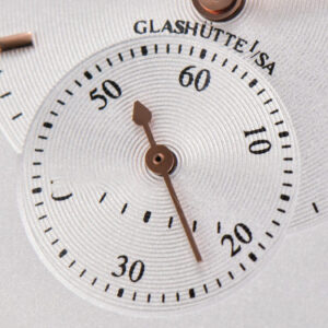 Panomatic Lunar 40mm APSF RG White Dial Brown Leather Strap A23J - Image 2