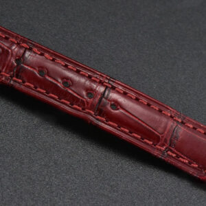 Reverso One 3288420 Real Diamond 20mm IMF White Moissanite Red Leather Strap Swiss Quartz - Image 17