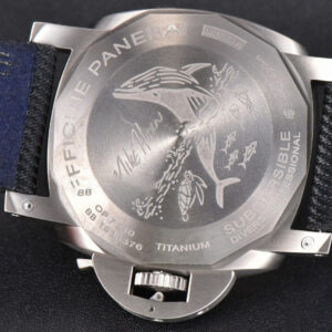 PAM984 Mike Horn Submersible Titanium VSF 47mm Black Dial Nylon Strap P9010 - Image 19