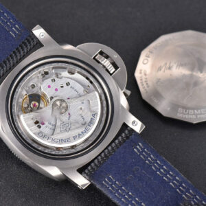 PAM984 Mike Horn Submersible Titanium VSF 47mm Black Dial Nylon Strap P9010 - Image 22