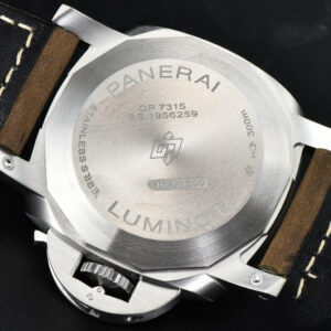 PAM1394 42mm VSF White Dial Brown Leather Strap P9010 - Image 13