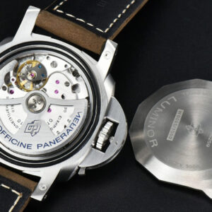 PAM1394 42mm VSF White Dial Brown Leather Strap P9010 - Image 15