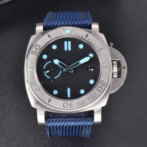 PAM985 Mike Horn Submersible Titanium VSF 47mm Blue Dial Nylon Strap P9010 - Image 3