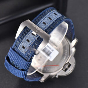 PAM985 Mike Horn Submersible Titanium VSF 47mm Blue Dial Nylon Strap P9010 - Image 15