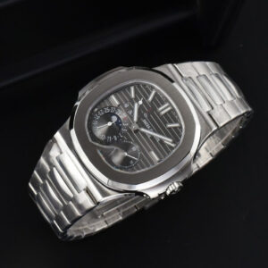 Nautilus 5712 40MM PPF Full Function Gray Dial SS Bracelet A240 V1 - Image 21
