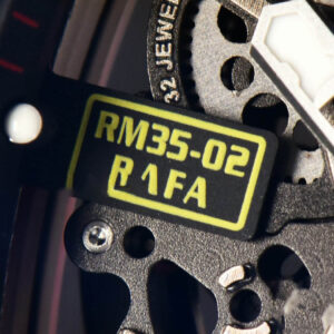 RM035-02 Real NTPT ZF Skeleton Dial Red Rubber Strap NH05A - Image 5