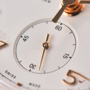 Portuguese Chrono IW390301 ZF 42MM White Dial Brown Leather Strap A7750 - Image 4