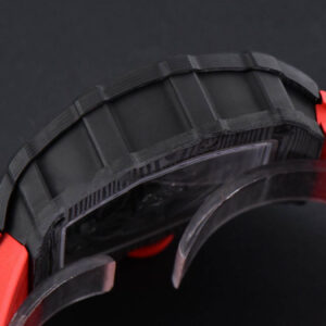 RM035-02 Real NTPT ZF Skeleton Dial Red Rubber Strap NH05A - Image 14