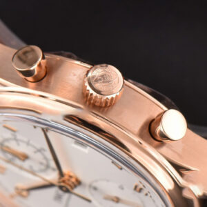 Portuguese Chrono IW390301 ZF 42MM White Dial Brown Leather Strap A7750 - Image 9