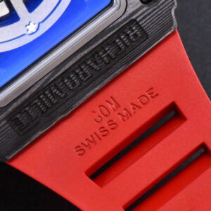 RM035-02 Real NTPT ZF Skeleton Dial Red Rubber Strap NH05A - Image 23