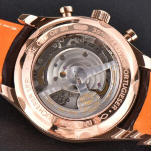 Portuguese Chrono IW390301 ZF 42MM White Dial Brown Leather Strap A7750 - Image 18