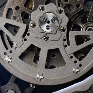 RM035-02 Real NTPT ZF Skeleton Dial Black Rubber Strap NH05A V5 - Image 2
