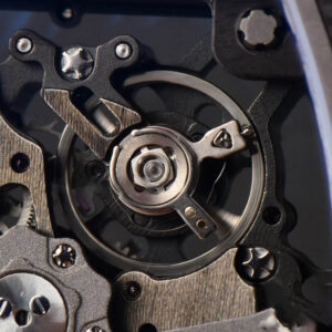 RM035-02 Real NTPT ZF Skeleton Dial Black Rubber Strap NH05A V5 - Image 3