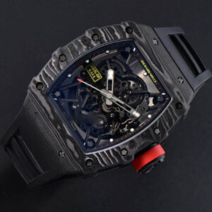 RM035-02 Real NTPT ZF Skeleton Dial Black Rubber Strap NH05A V5 - Image 7