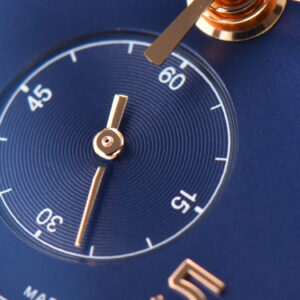 Portuguese Chrono IW390305 ZF 42MM Blue Dial Brown Leather Strap A7750 - Image 20