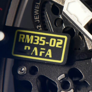 RM035-02 Real NTPT ZF Skeleton Dial Black Rubber Strap NH05A V5 - Image 10